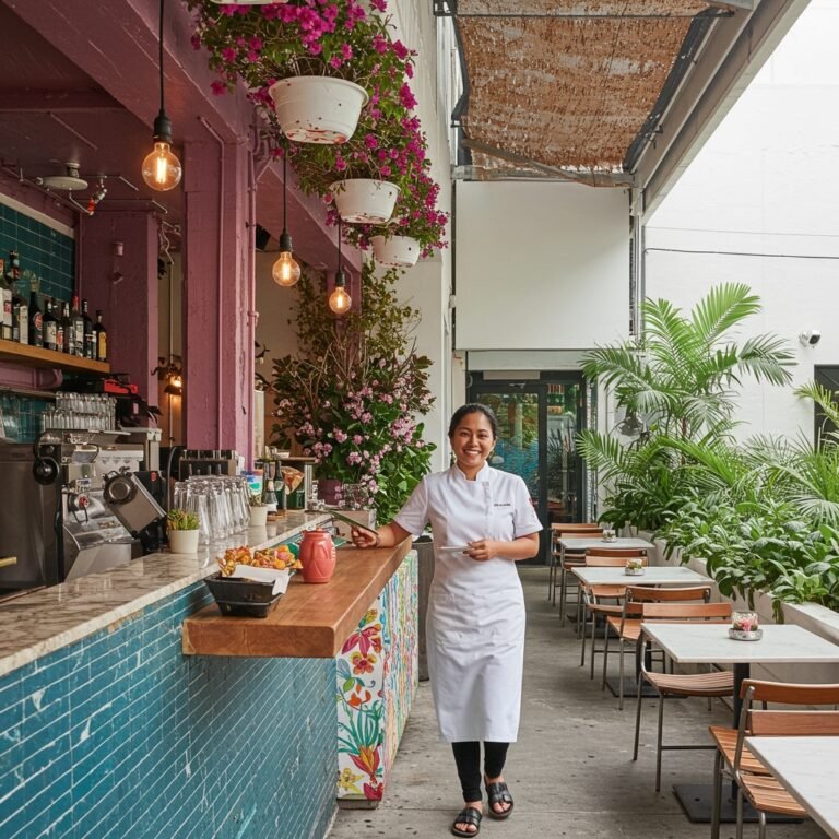 MichelinStarred Chef Anya Sharma Opens Highly Anticipated ‘Azure Bloom