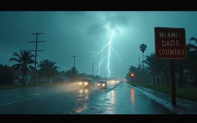 South Florida Faces Escalating Rain and Flash Flood Threat as October Begins; Coastal Waters Hazardous