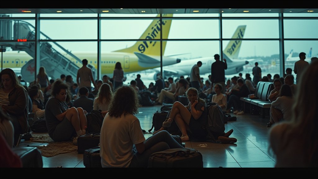 Spirit Airlines’ FLL Meltdown: Bankruptcy Fuels Mass Chaos and Stranded Passengers