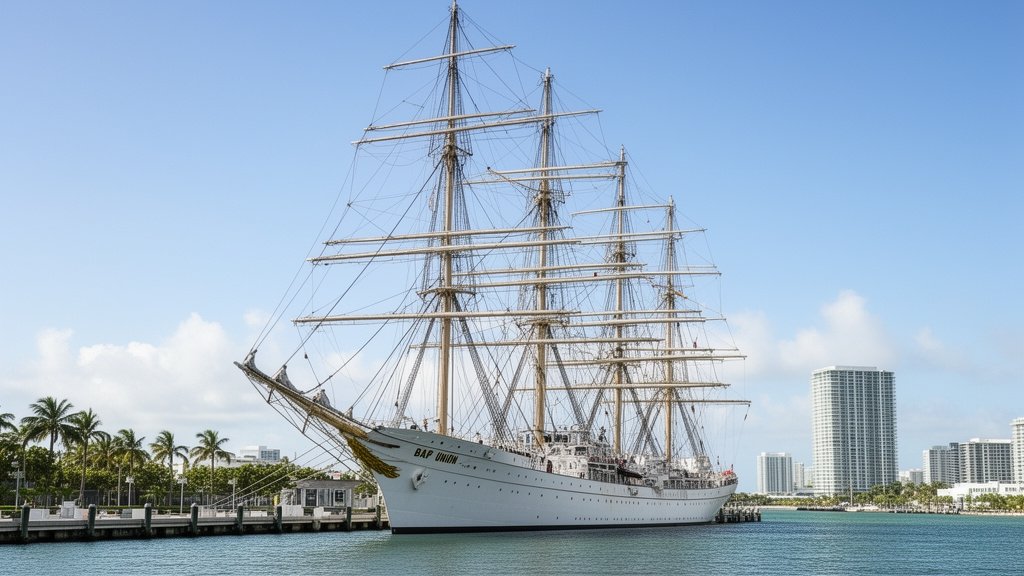 BAP Unión: Latin America’s Largest Ship Docks in Miami