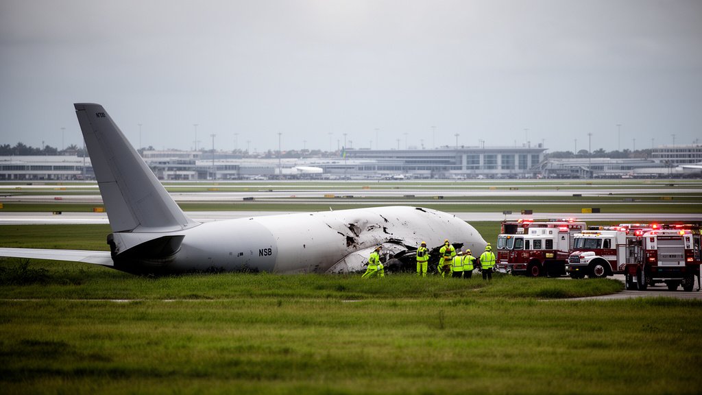 Miami Airport Tragedy: Investigators Probe Fatal Amazon Cargo Crash